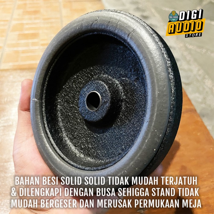 Stand Mic Meja Soundking - Tiang Microphone Model Bulat - Mikrofon #Original
