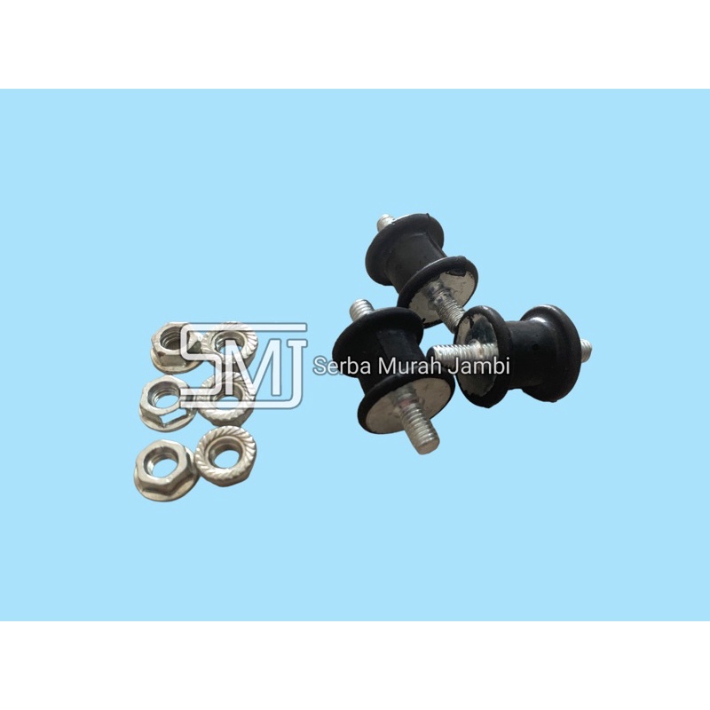 karet bantalan mesin potong rumput engine mounting mesin potong rumput