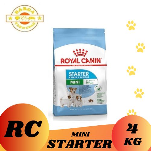 Royal Canin Mini Starter Mother &amp; Baby Dog 4kg - Makanan Anjing