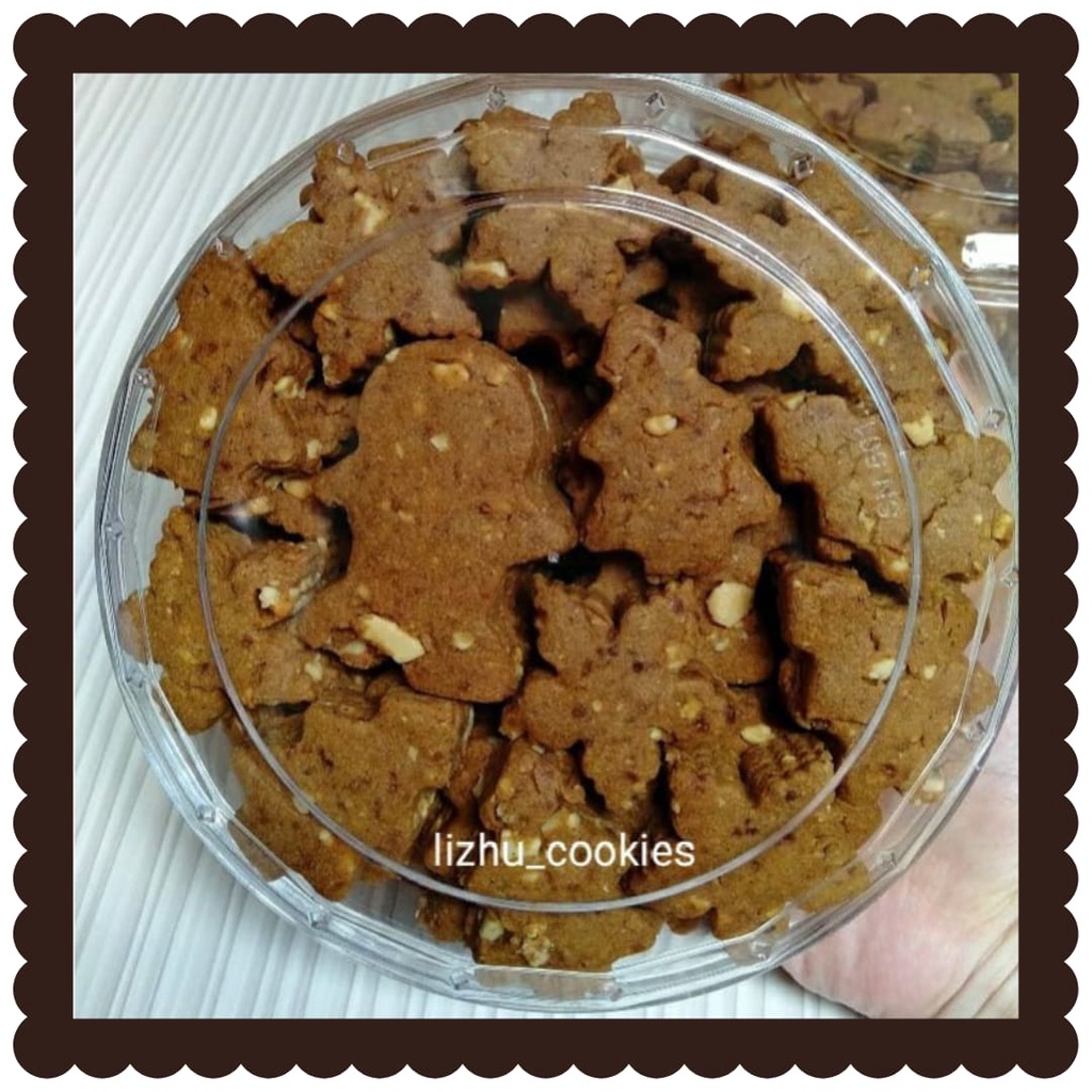 

Speculaas Cashew Nut Cookies