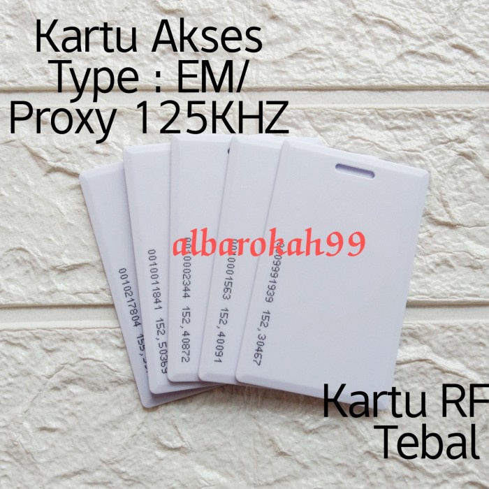 Rfid Kartu Akses Em/Proximity
