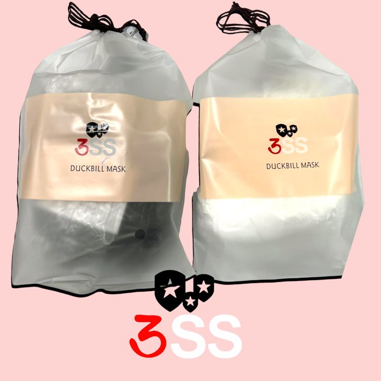 MASKER DUCKBILL 3SS WARNA WARNI 4 PLY ISI 50 PCS + POUCH