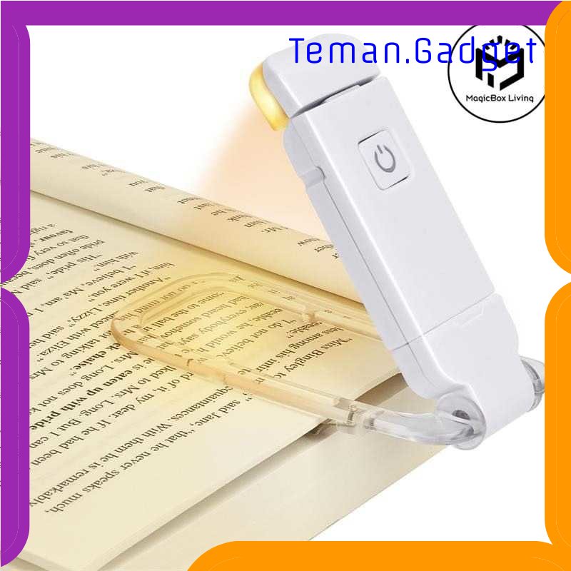 TG-LMP MagicBox Lampu Baca LED Detachable Clip Bookmark Cool White - KD-21