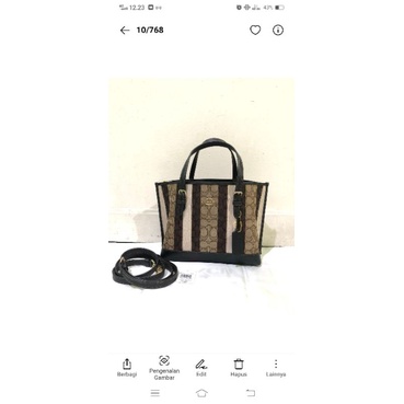 coach mollie bucket dan tote