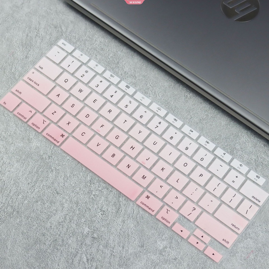 Case Pelindung keyboard Bahan Silikon Kulit Tahan Air Untuk Apple MacBook Air 13 inch A2179