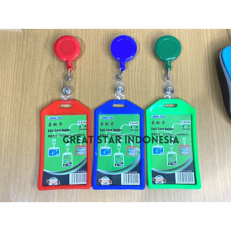 

SOFT CASE WARNA + YOYO ID CARD 1 SET