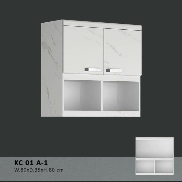Lemari Dapur Gantung Minimalis - KC 01 A-1  - MEDAN