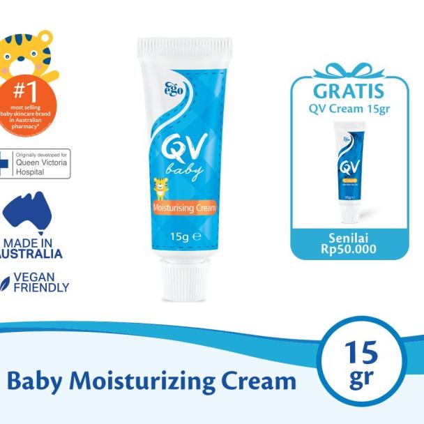QV Baby Moisturizing Cream 15g Free QV Cream 15g