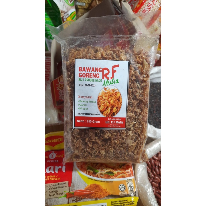 

SW - Bawang Goreng RF Mulia Asli Probolinggo