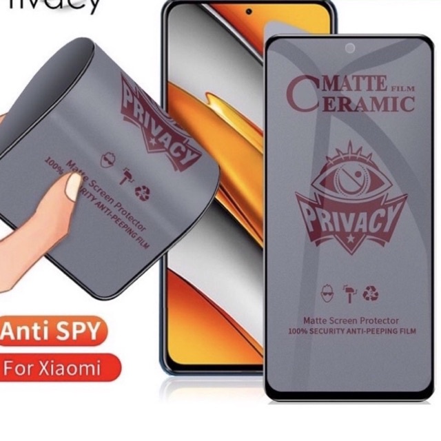 anti spy privacy matte ceramic anti gores realme C33 C31 C35 C30 C10 C1 C2 C3 C11 C12 C15 C17 C20 C21Y C21 C25 C25Y 9 pro 8 pro 7 pro 5 pro 3 pro 2 pro anti minyak fullayar