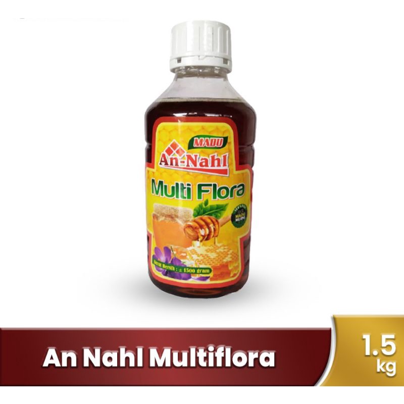 

Madu Murni An Nahl Multiflora 1500gr / An- Nahl Multiflora 1,5gr