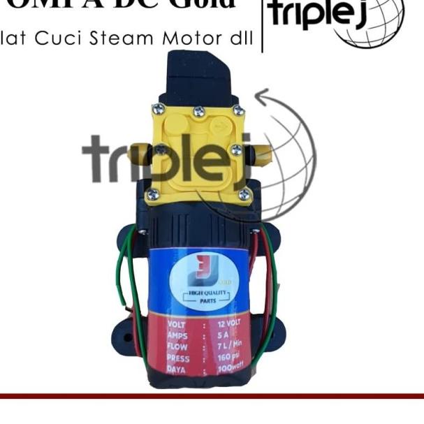 Dinamo pompa DC pompa air 160psi - Pompa air 3J Gold