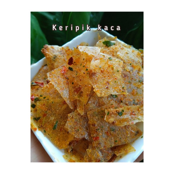 

[ Bisa COD ] Kripik kaca pedas jeruk 340gr