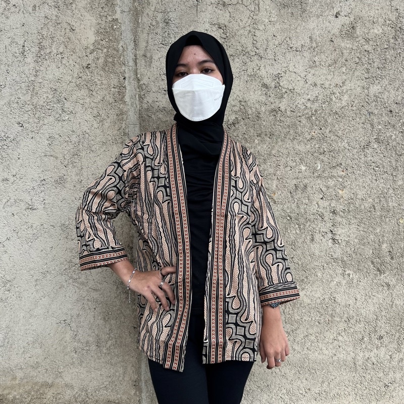 KARDIGAN/ OUTER BATIK MOTIF MODERN