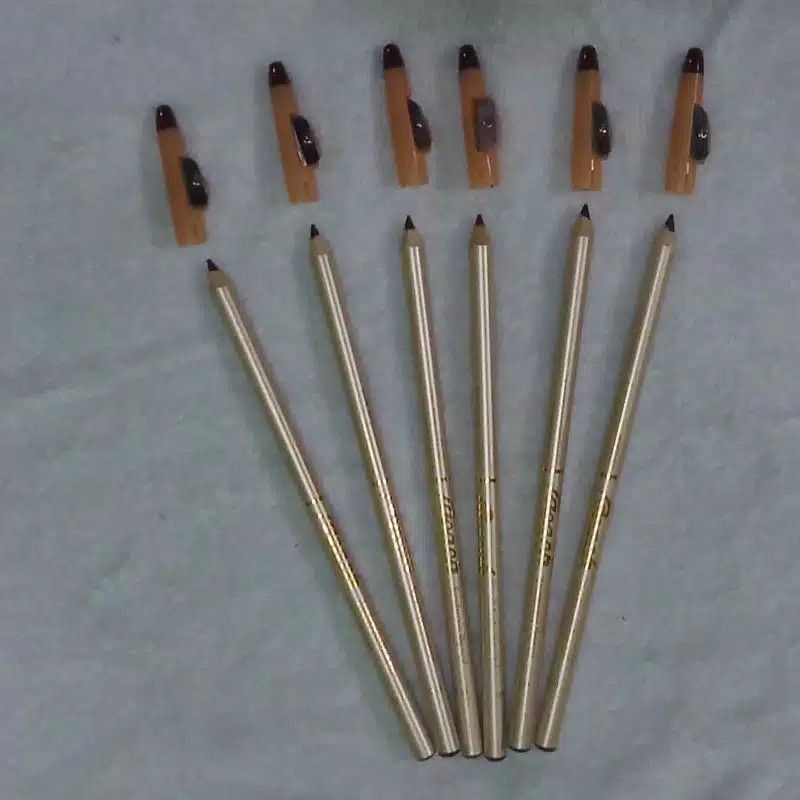 PEACH Eyebrow Pencil Black / Brown | Pensil Alis Murah