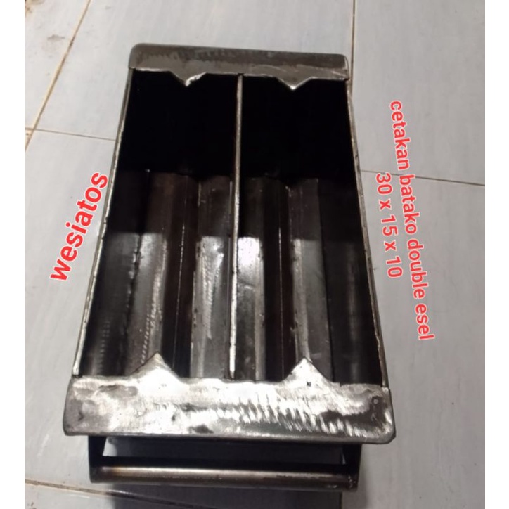 cetakan batako double esel