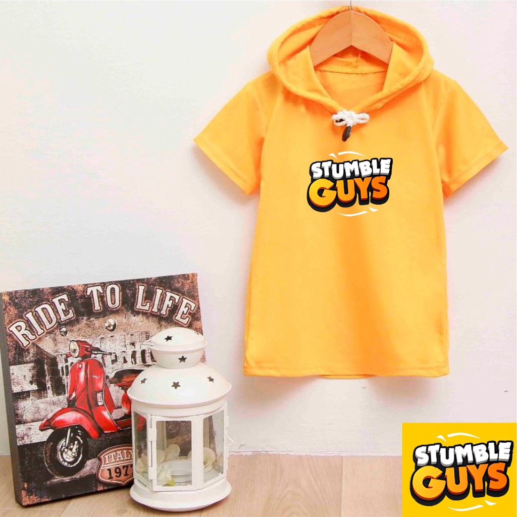 Kaos Anak Stumble Guys Unisex 2-9tahun