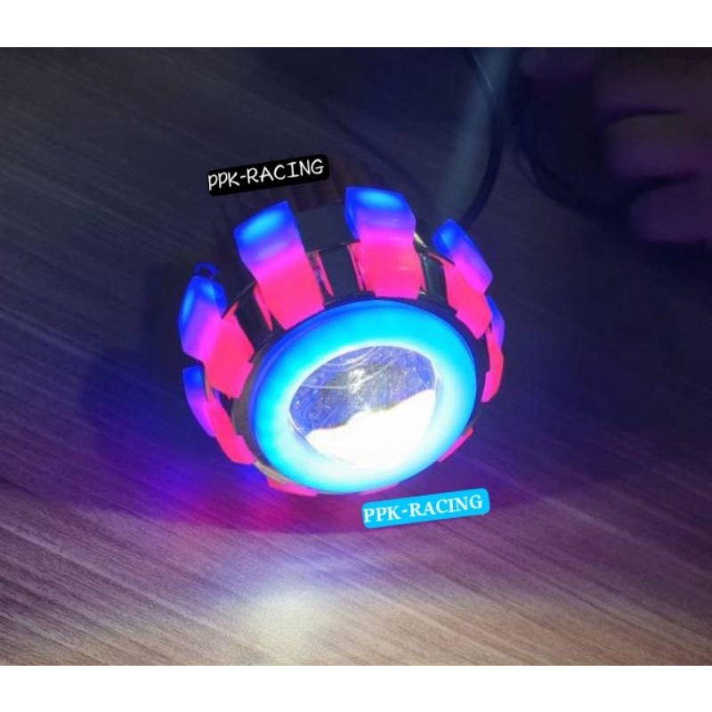 Lampu Depan Mini LED Transformers AE DE Running Flash