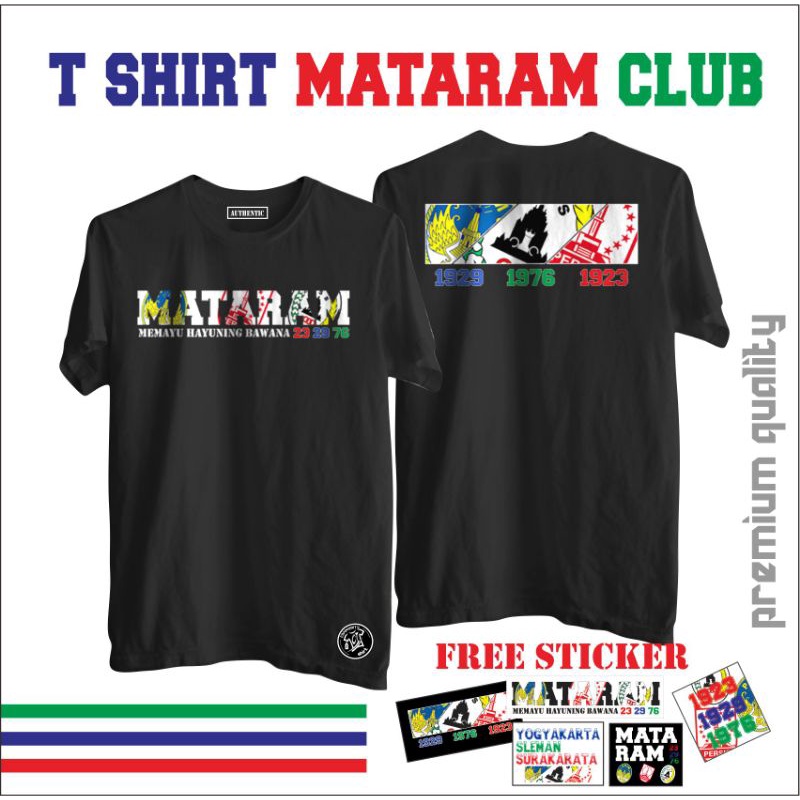 Kaos MATARAM PSIM YOGYAKARTA PSS SLEMAN PERSIS SOLO / Special Edition