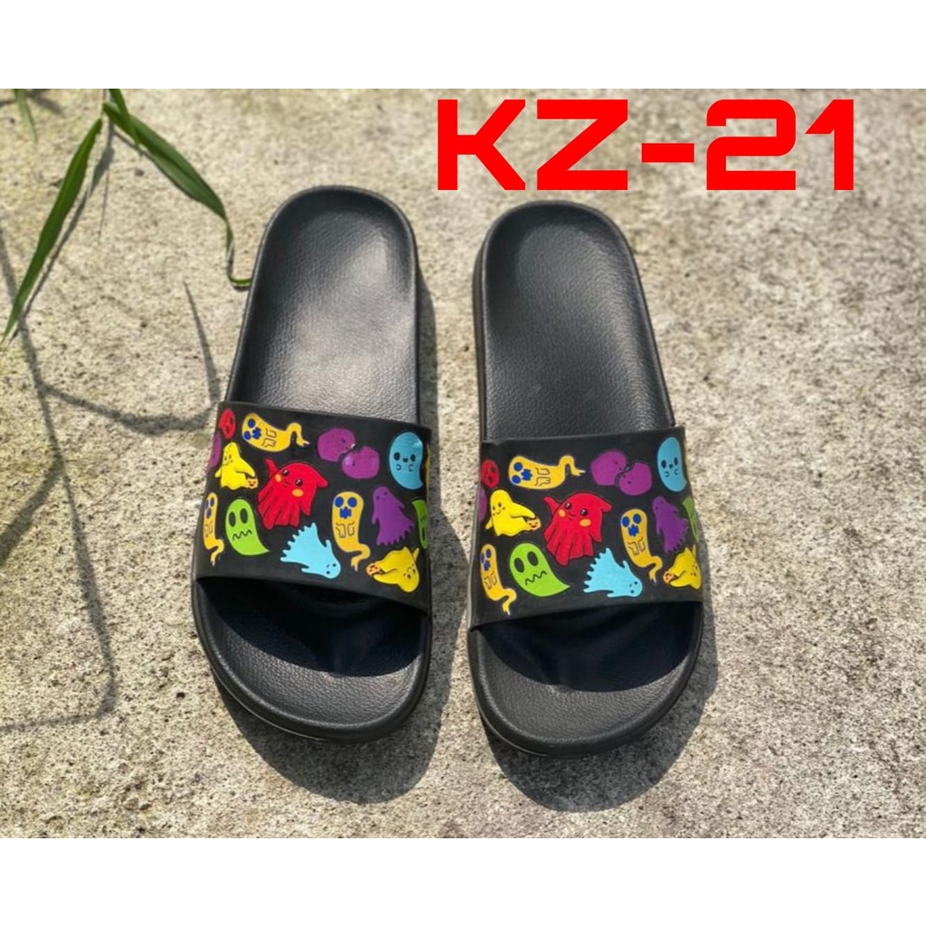 sandal selop Adinova bahan karet Design Simple ( KZ17-KZ22 )