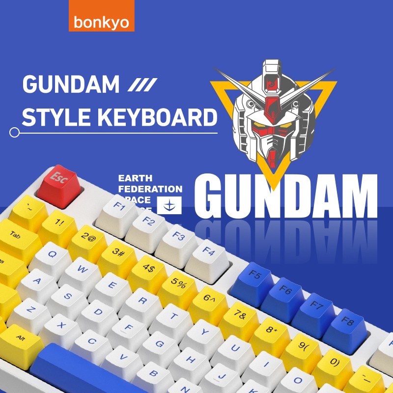 bonkyo keyboard gaming 87 key Keyboard mause Anime Keyboard Mouse Set