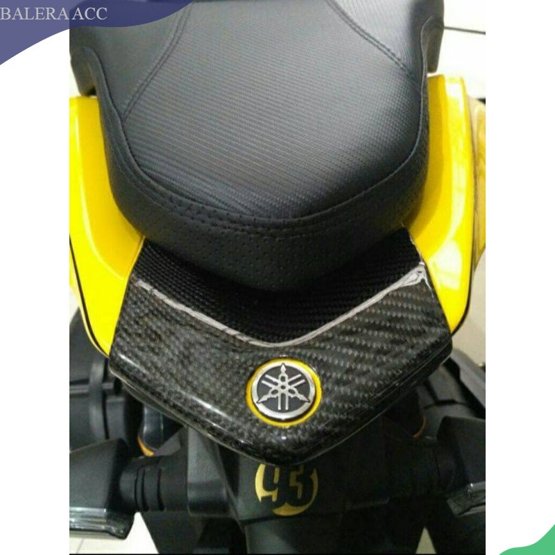 Cover tutup Duck tail Stoplamp carbon Aerox 155