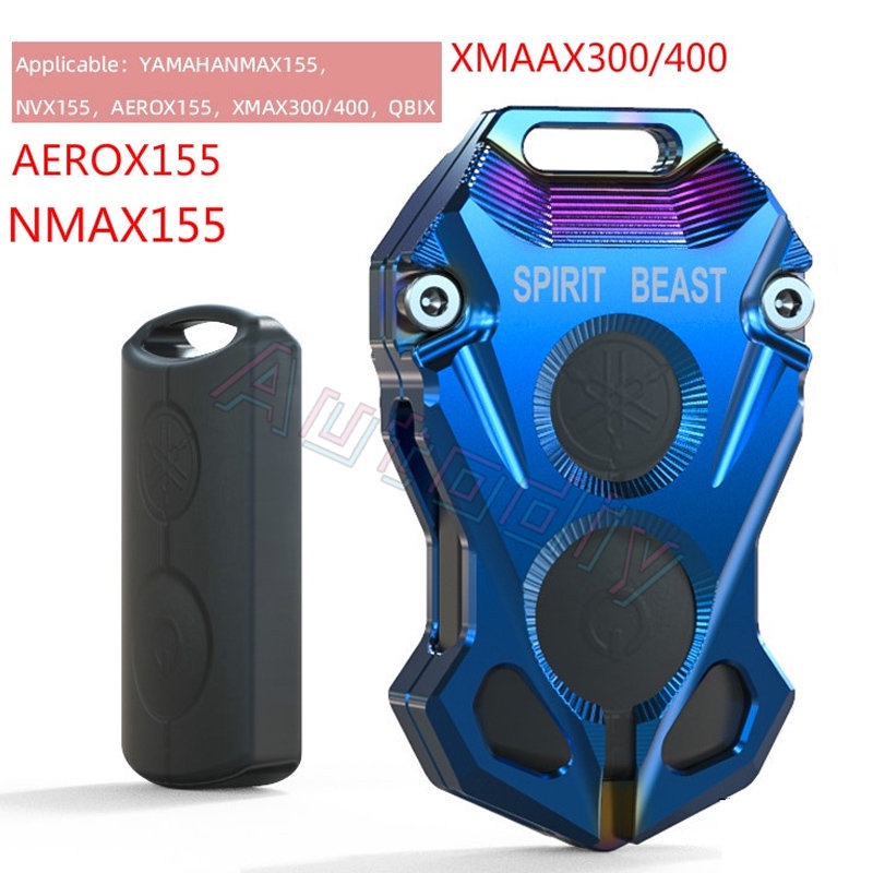 Casing Kunci Yamaha Burn Key Case Yamaha Motor Nmax155 Aerox155 Nvx155 Qbix Exciter 155 Janus 2022 Grande Pelindung Kunci Batok