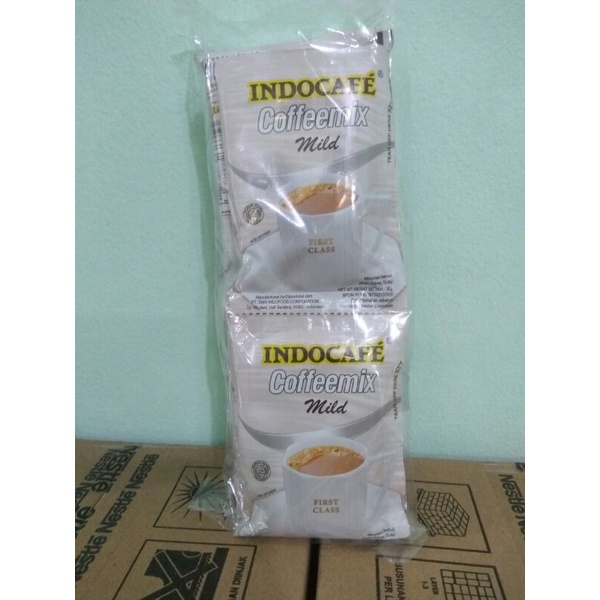 

INDOCAFE COFFEEMIX MILD RENCENG Isi 10 sachet