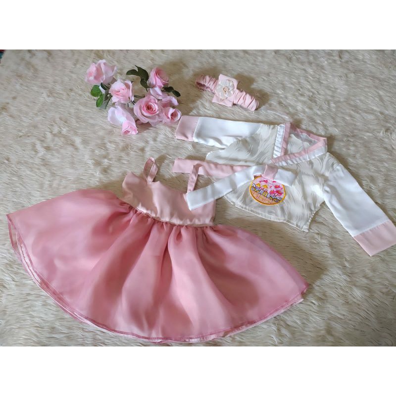 DRESS ANAK PEREMPUAN , HANBOK ANAK KOREA