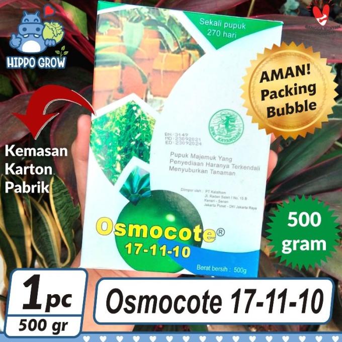 Pupuk Osmocote 17-11-10 Kemasan Besar 500gr Dekastar Daun