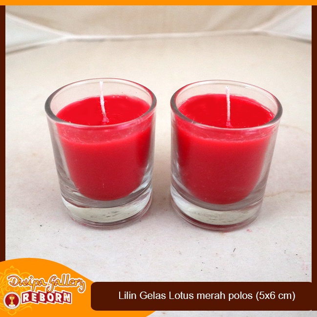 Lilin Stearin Candle Gelas Cafe Resto Hotel Spa Serbaguna