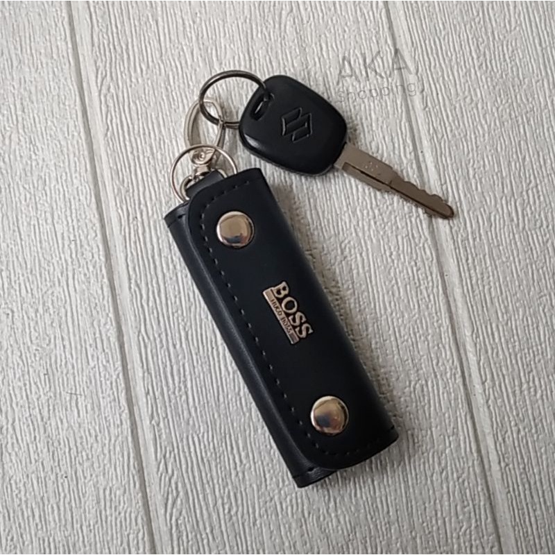 [HG BOSS10] Elegan Mini Dompet STNK Gantungan Kunci Mobil Motor