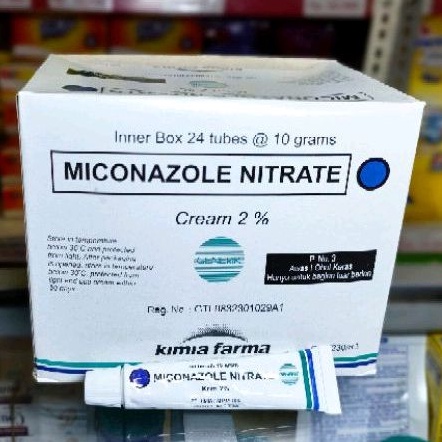 MICONAZOLE NITRATE TUBE Krim Miconazole Nitrate 1% untuk Mengatasi Jamur Kulit