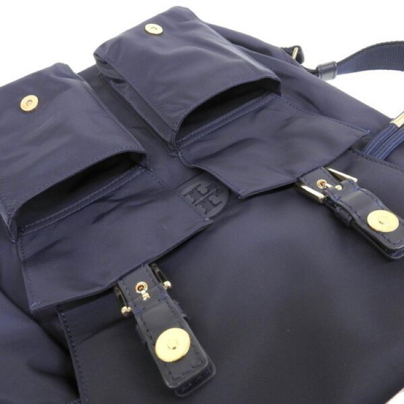 Tory Burch Rucksack Navy Nylon Backpack (TB1859)