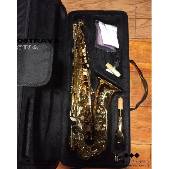 ALTO SAXOPHONE OSTRAVA READY STOK BARU 100%