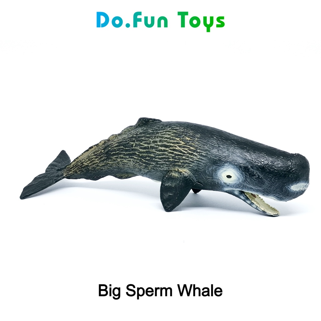 Animal Figurine | BIG SPERM WHALE / Mainan Miniatur Paus Sperma