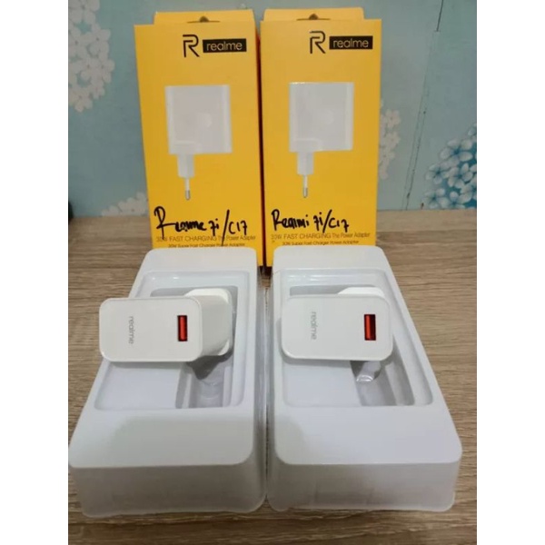 Charger Realme 7i / C17 Type-C 30W Fast Charging Usb Type All merek hp
