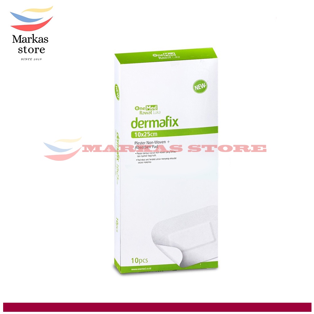 Dermafix NON WOVEN 10x25cm Plester Luka 1Lembar