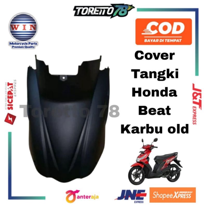 Tutup Mesin Tengah Cover Tangki Honda Beat Karbu Merk Win