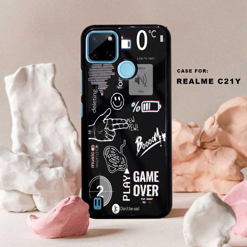 Case REALME C21Y C25Y [NASA TIKET] Casing REALME C21Y - Case Hp REALME C25Y - Case Murah - Case Terl