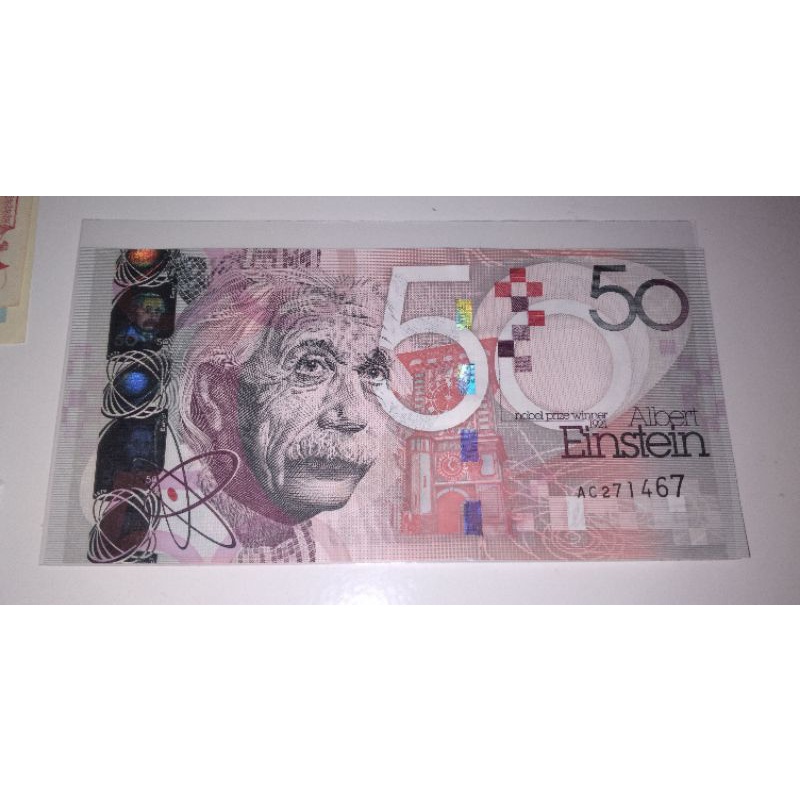 Testnote Einstein... Cocok utk pelengkap koleksi...