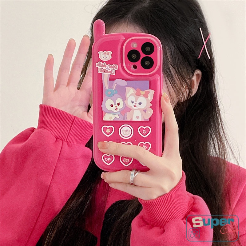 Soft Case Desain Kartun LinaBell StellaLou Gaya Retro Untuk iPhone 14 11 12 13 Pro MAX 14 7 8 Plus X XR XS MAX