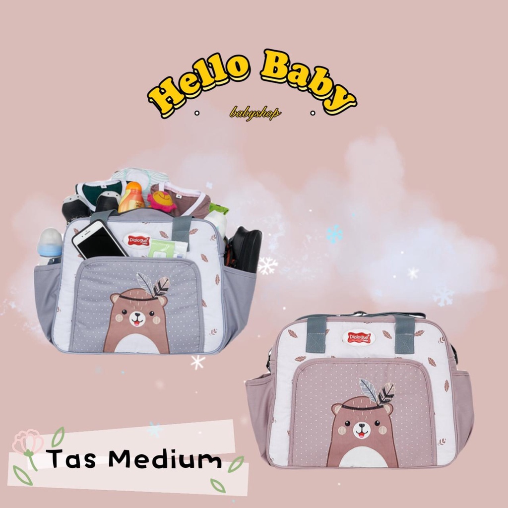 Dialogue Baby Tas Medium Bearie Series - DGT7314