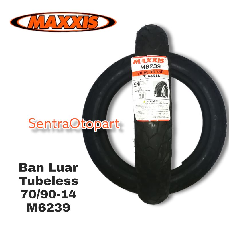 Ban luar tubeless semi trail 70 90 14 M6239 maxxis