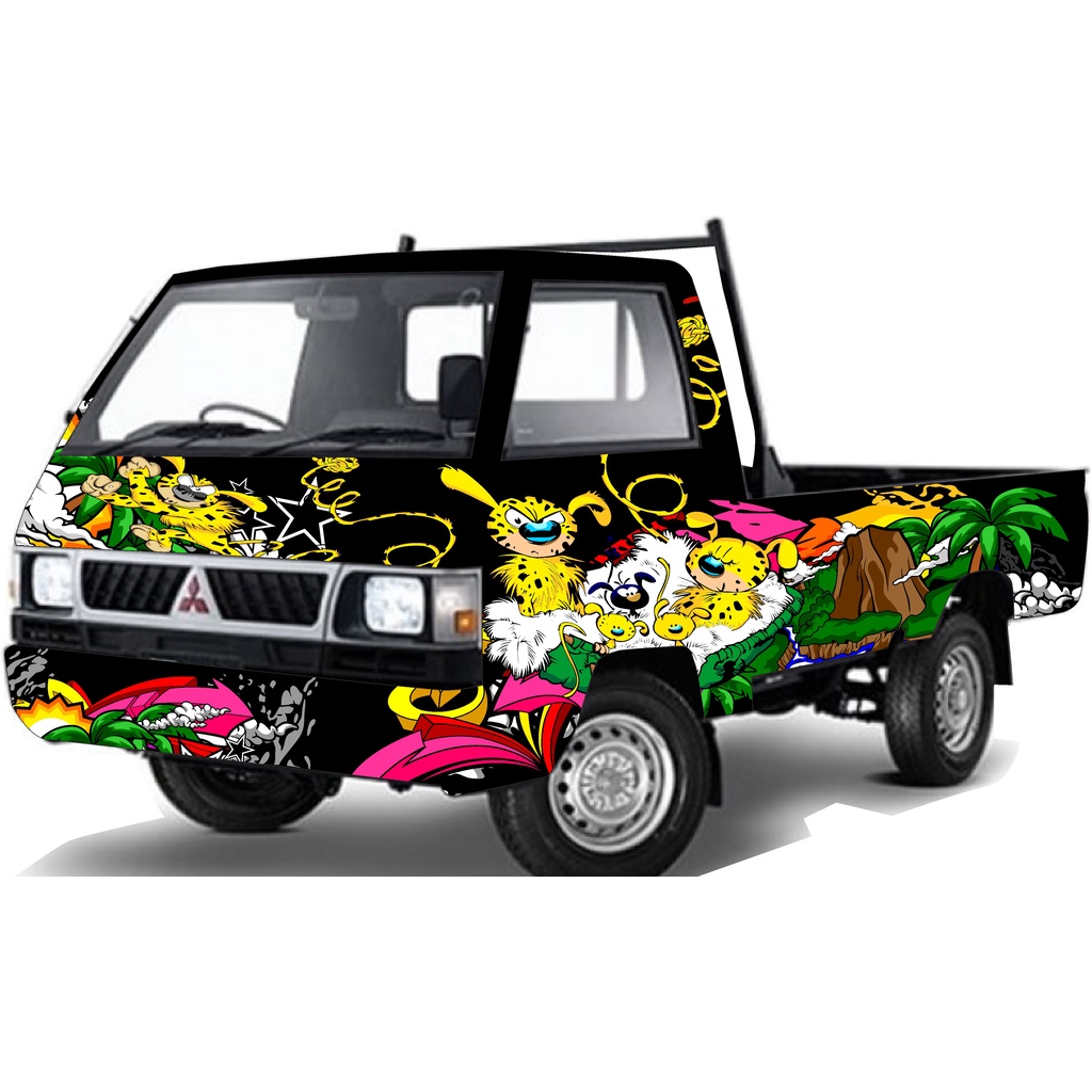 Sticker Decal Full Body L300 Bisa Request Nama Warna Gambar