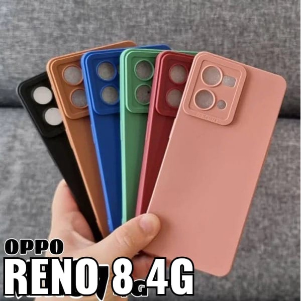 Pro Camera Soft Case Oppo A78 5G/8T 4G/8T 5G/A17/A17K/A77S/Reno 8 4G/Reno 8 5G/A57 4G/Reno 7 4G/Reno 7 5G/Reno 7Z /A55 4G Solid Color Angel Eye Lens Reno7