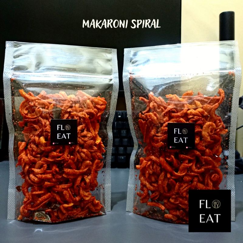 

Makaroni Spiral Pedas/Original/Cemilan Gurih