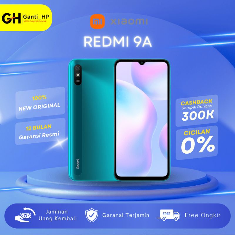 Jual Xiaomi Redmi 9A | 2GB+32GB | 3GB+32GB | Garansi Resmi Xiaomi ...