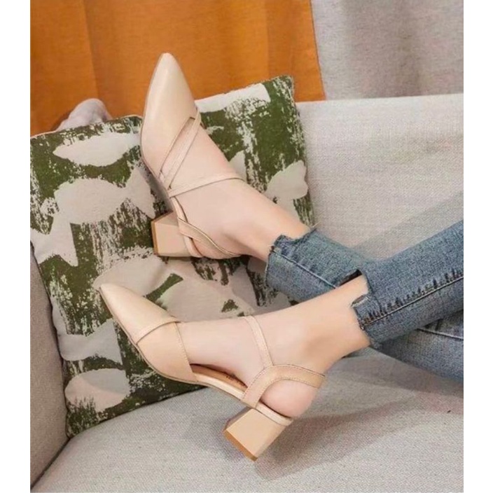 ABBUSHOES F 18 mules bapau tali muldena 5cm