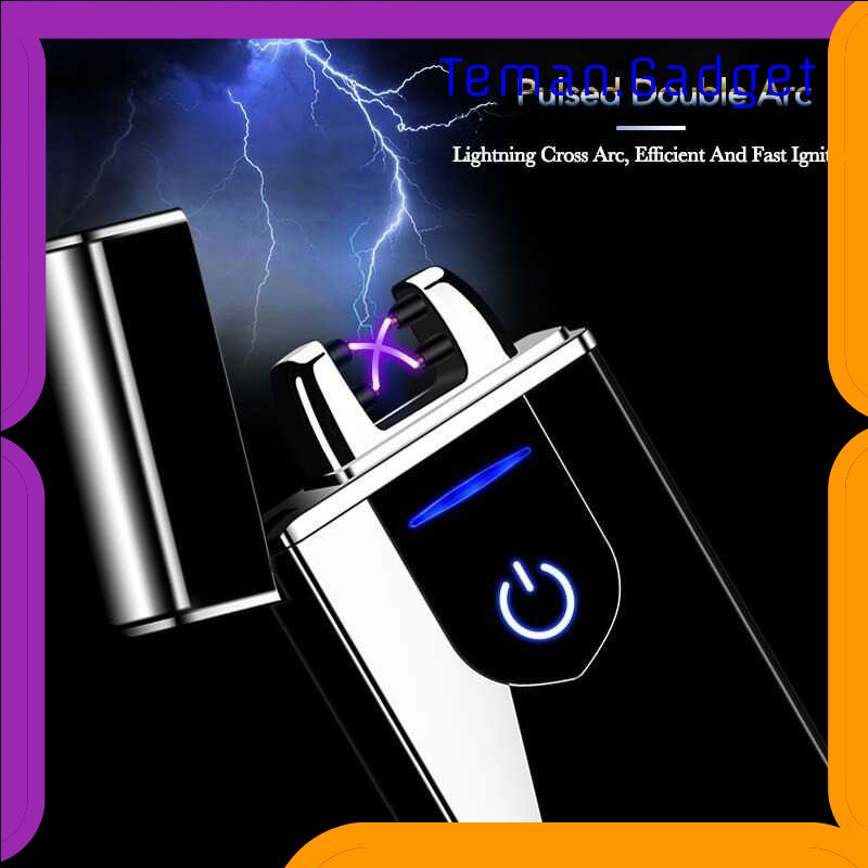 TG-KRK LIGHTLIFE Korek Api Elektrik Pulse Plasma Double Arc Lighter - JL613